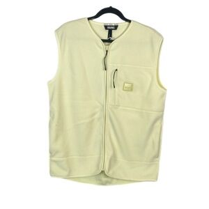 Rains Women’s Yellow Fleece Vest, size M New with Tags